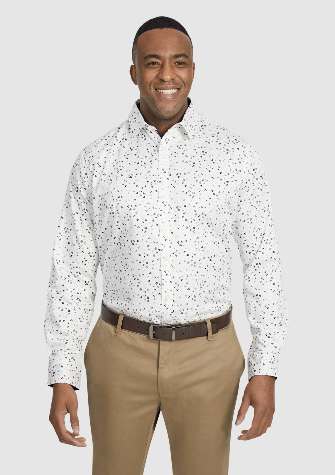 Cilantro Jason Floral Shirt