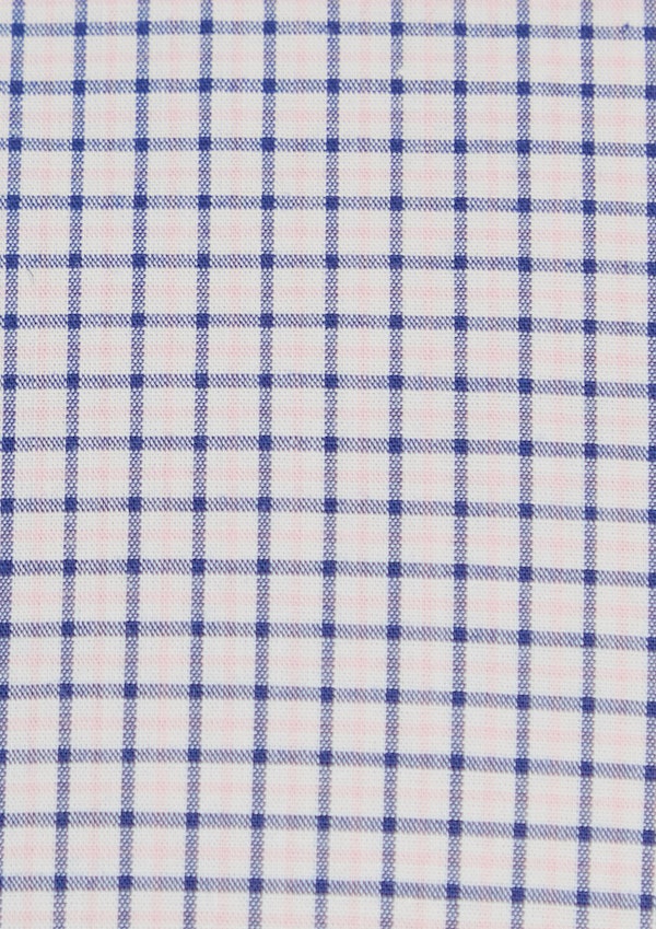 Pink Haynes Check Stretch Shirt