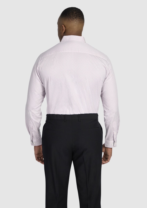 Pink Mateo Print Shirt