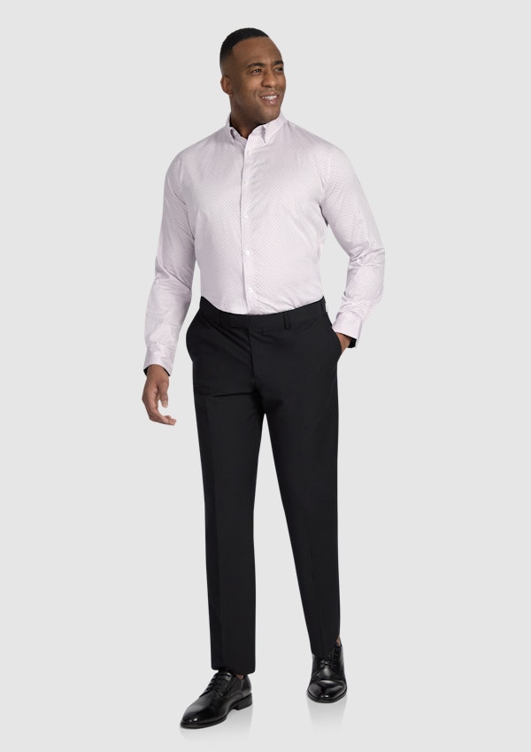 Pink Mateo Print Shirt