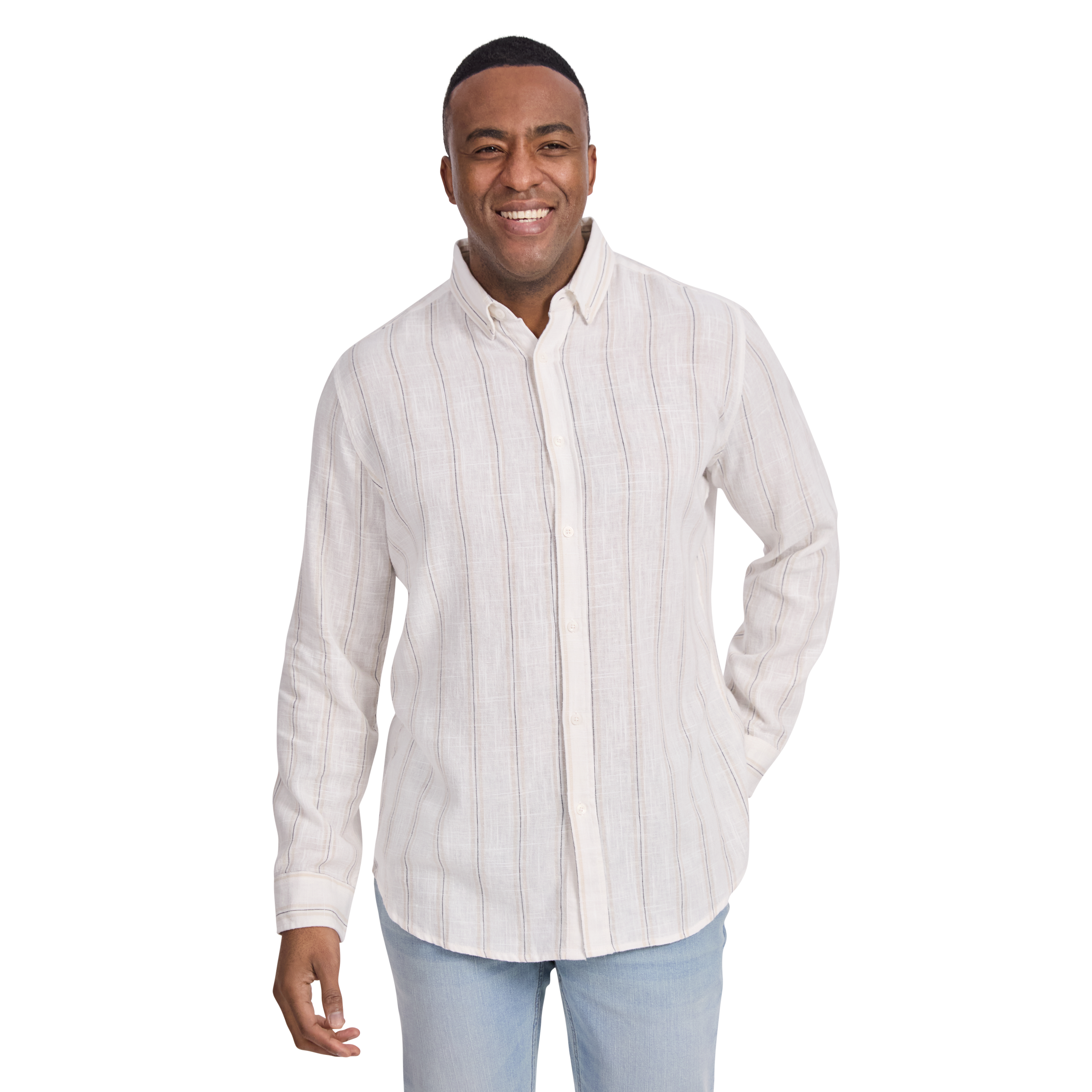 Madrid Stripe Linen Shirt