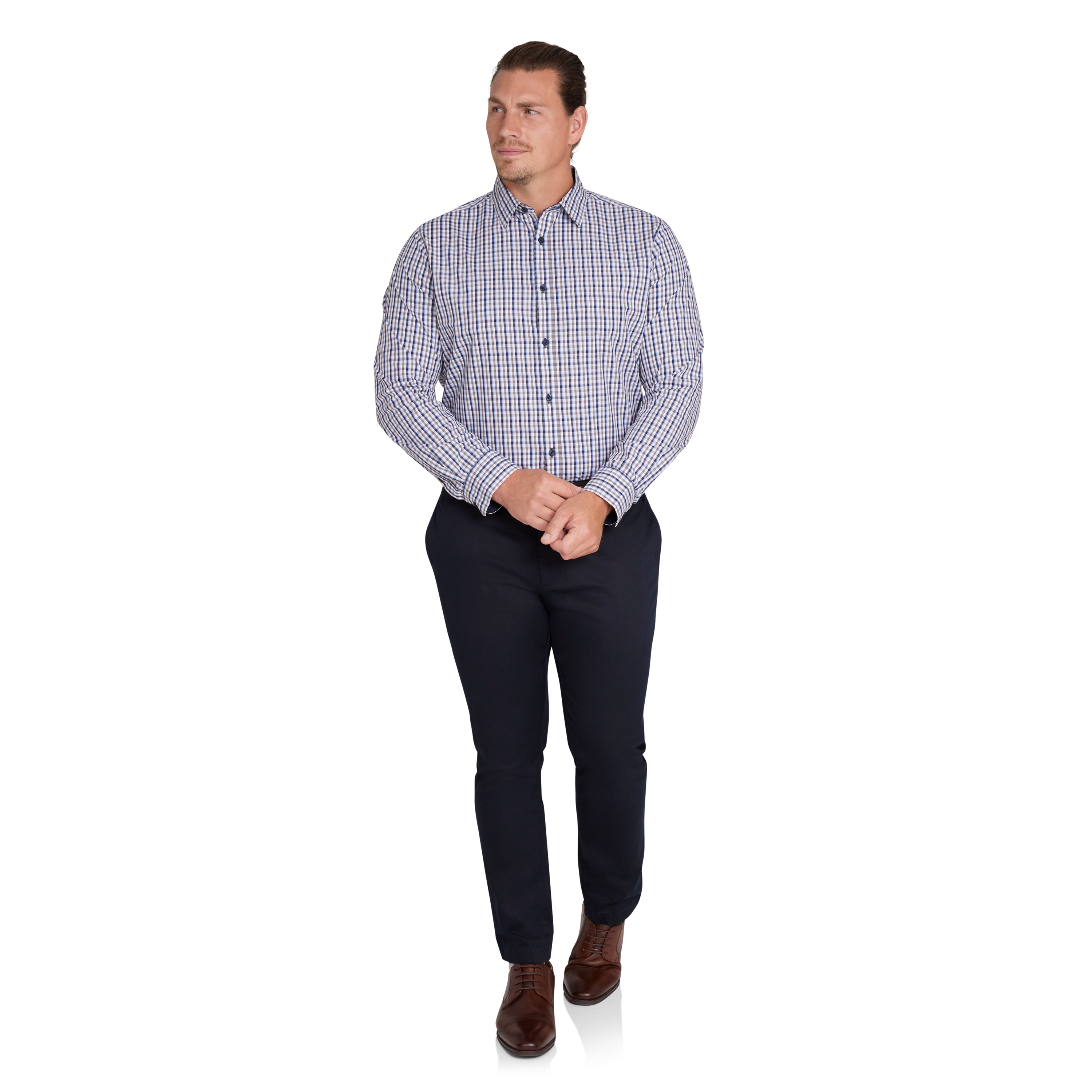 Blue Smith Check Shirt