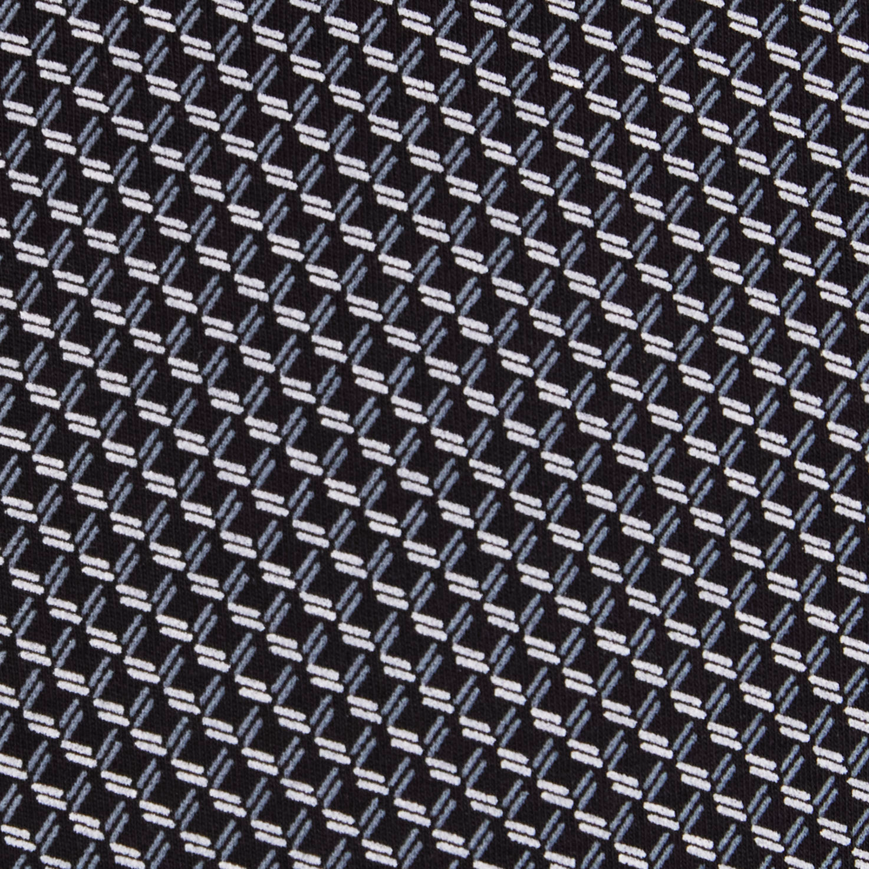 Black Leo Print Polo