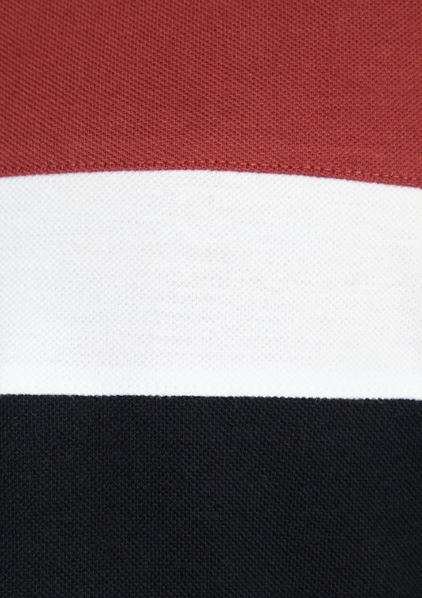 Sunset Red Jenson Splice Polo