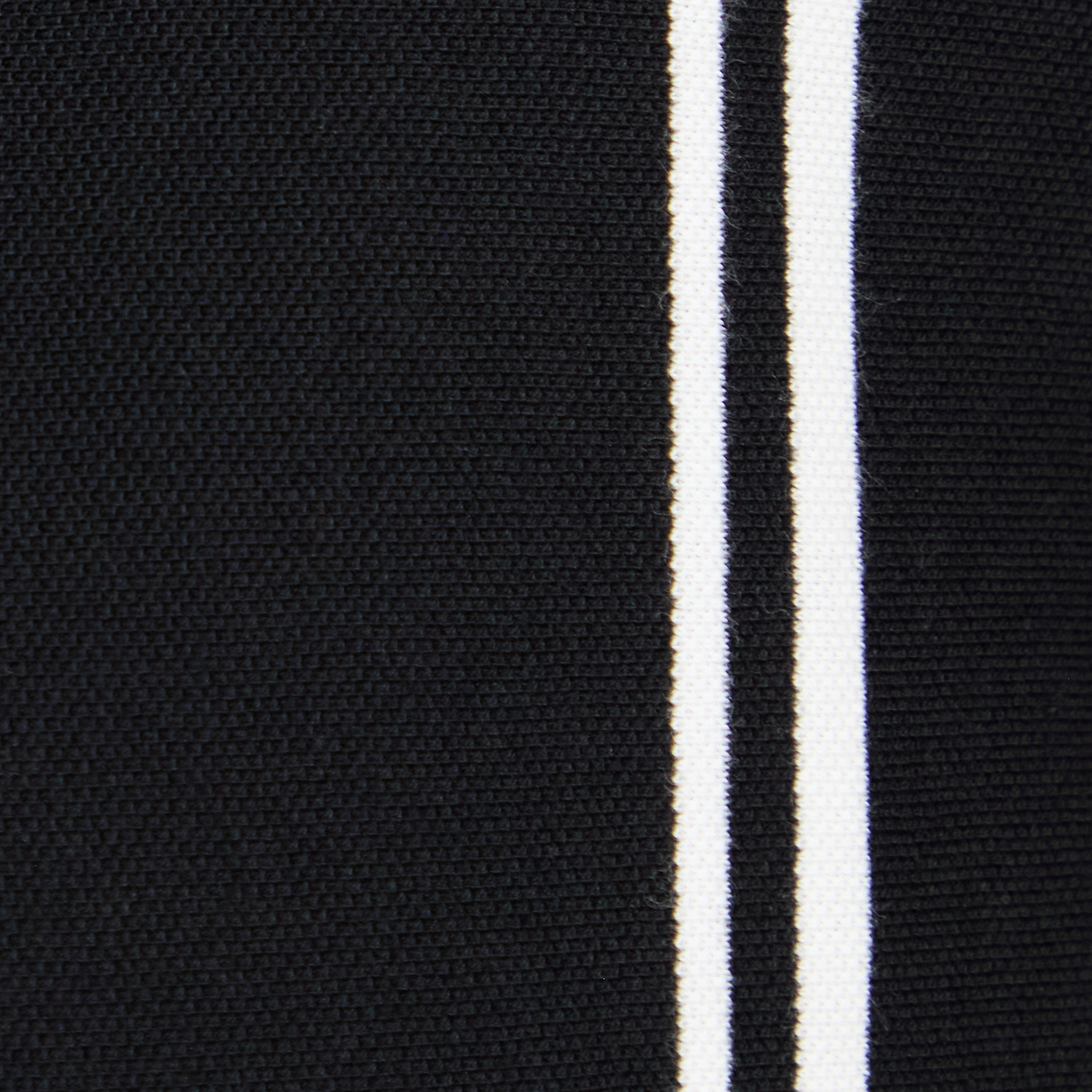 Black Jenkins Verical Stripe Polo