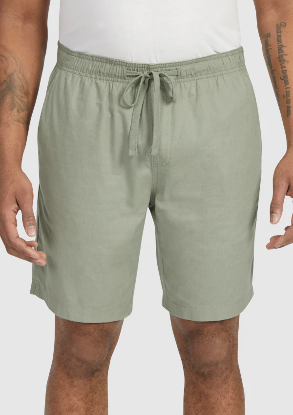 Sage Cove Linen Blend Short