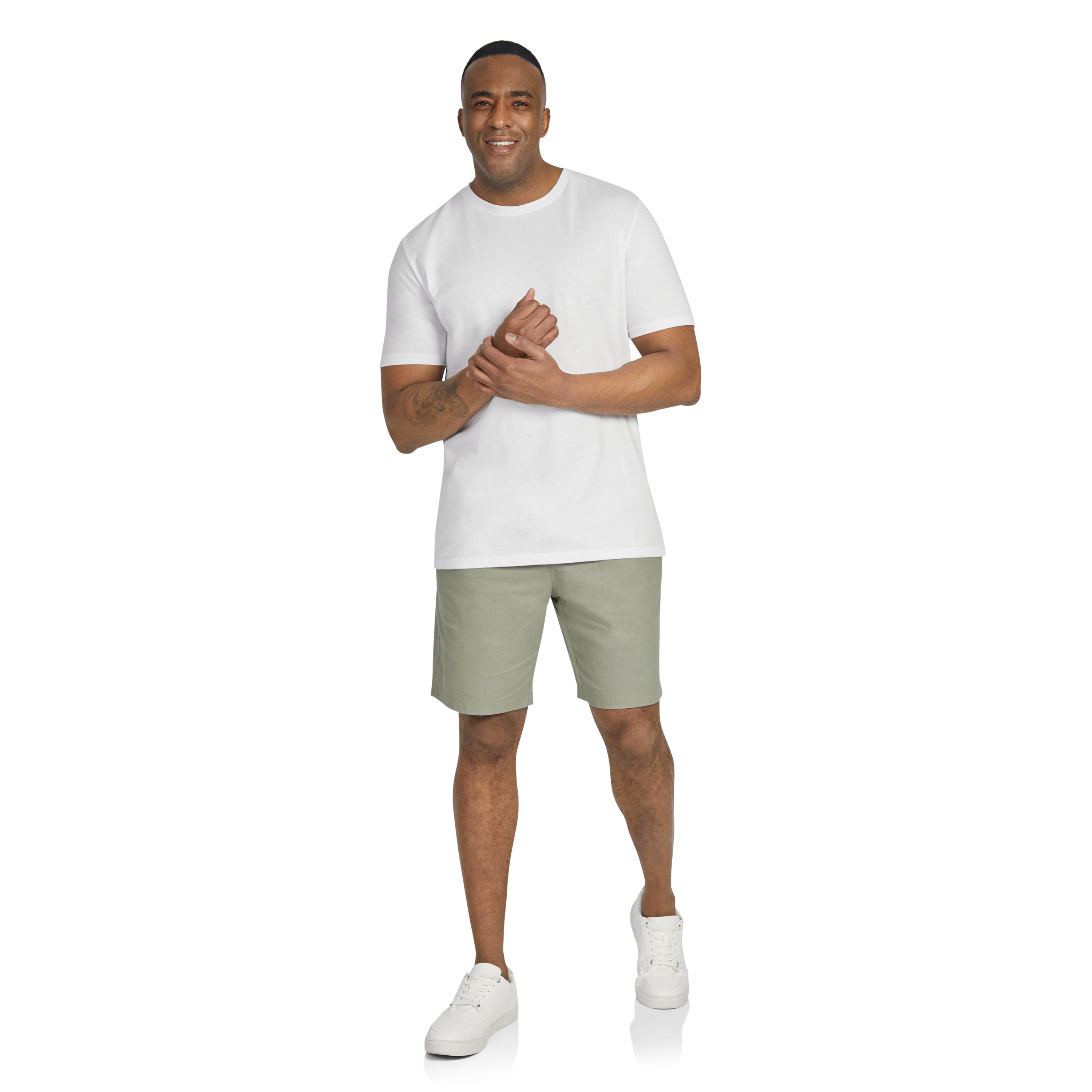 Sage Cove Linen Blend Short