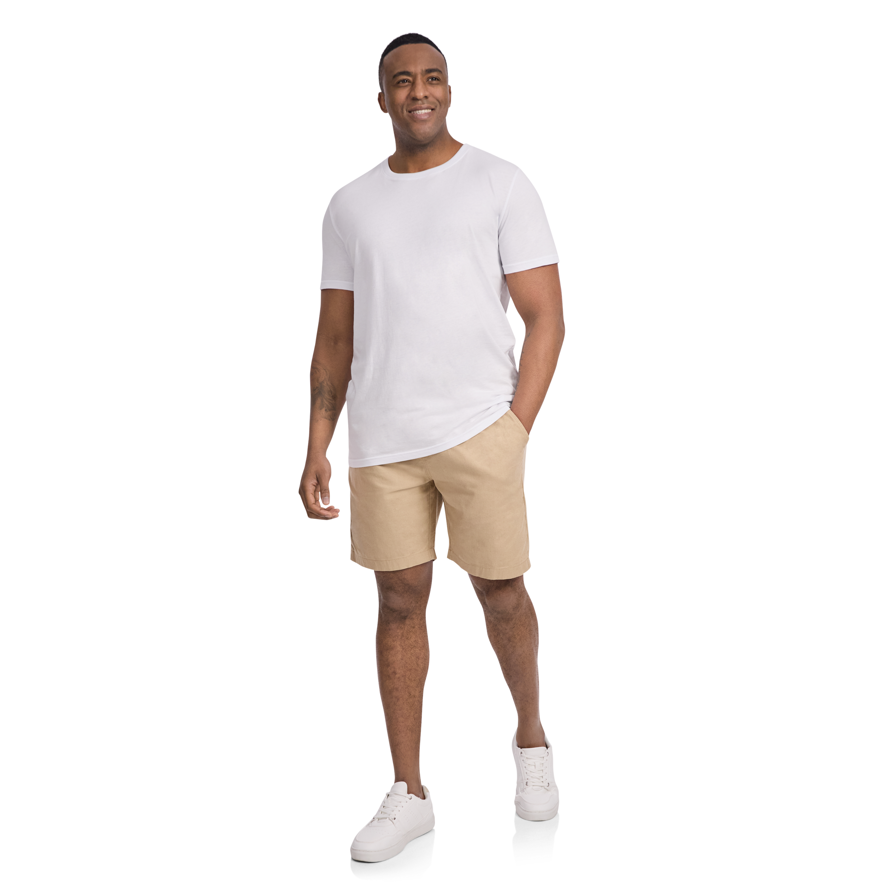 Wheat Cove Linen Blend Short