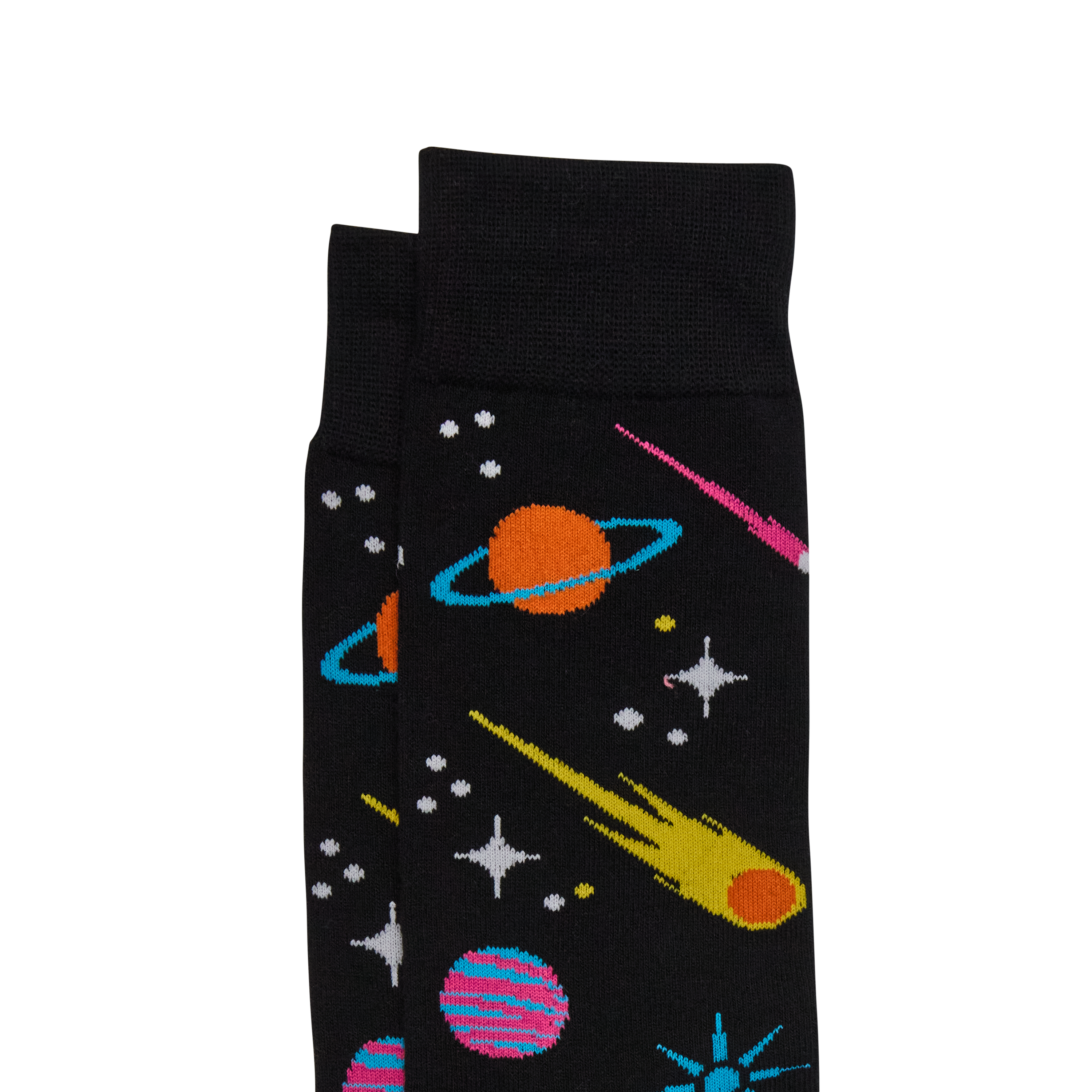 Black Space Fancy Sock