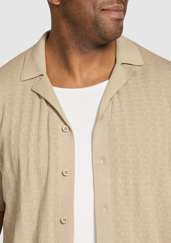 Wheat Ibiza Knit Shirt