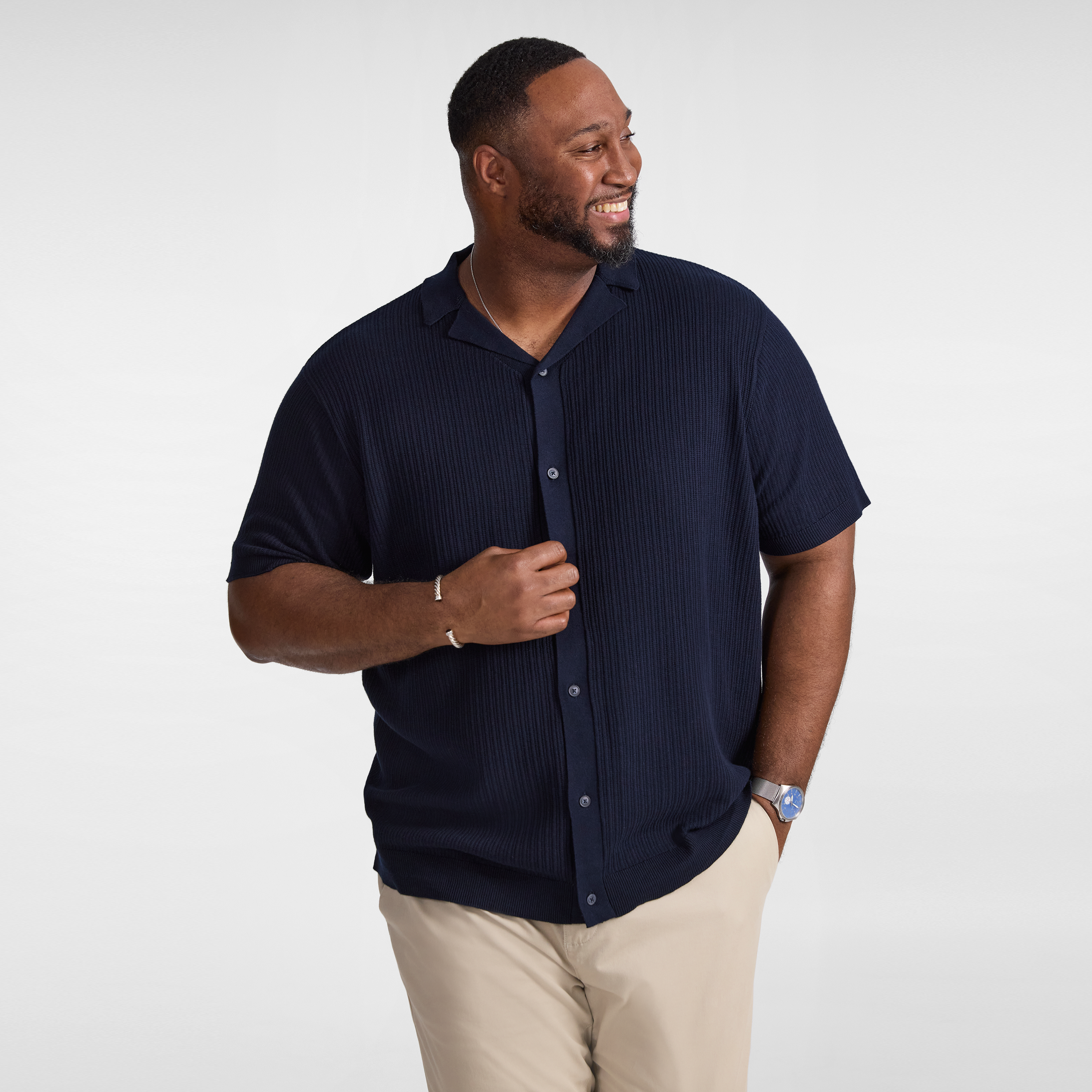 Riviera Relaxed Fit Knit Shirt