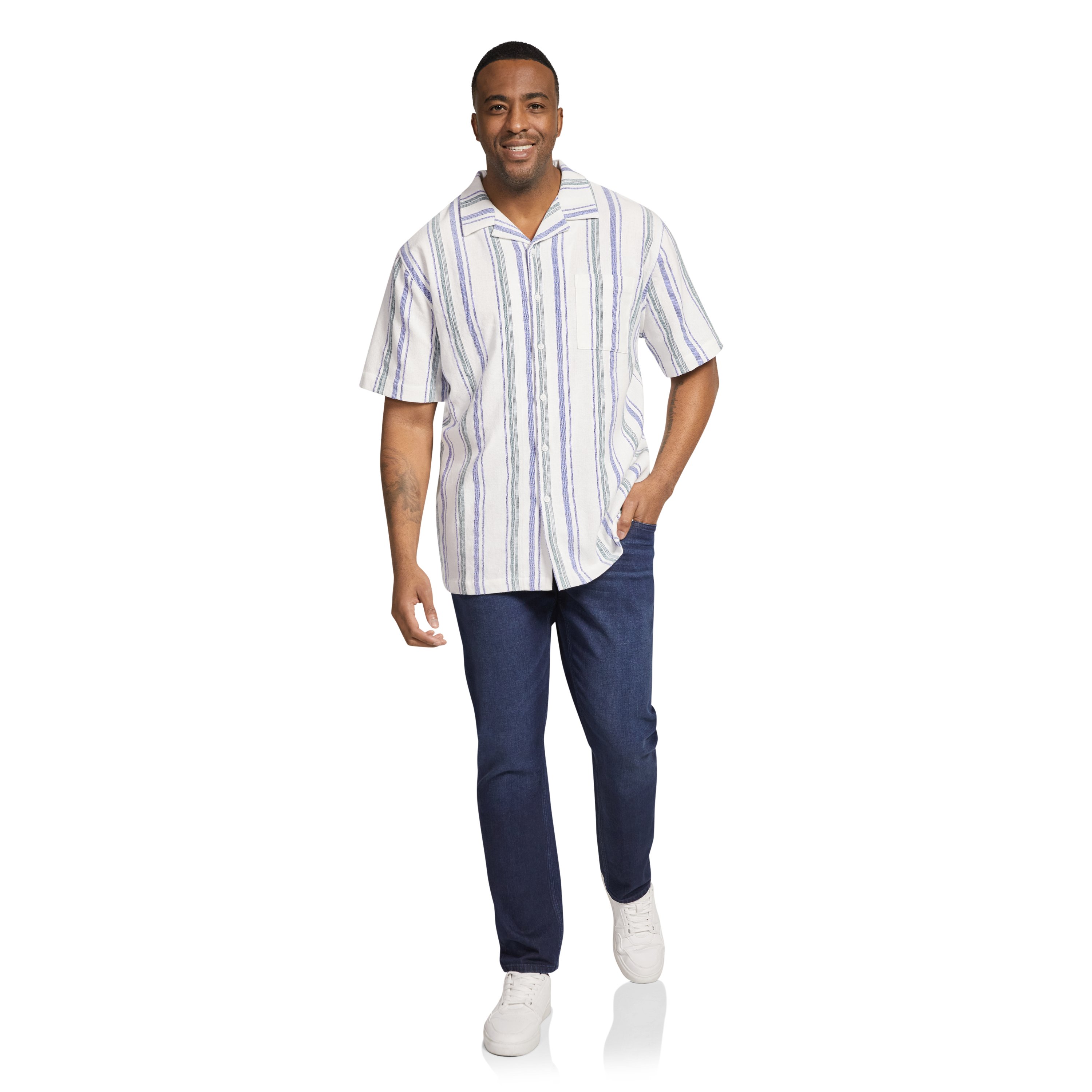 White Cooper Relaxed Fit Shirt