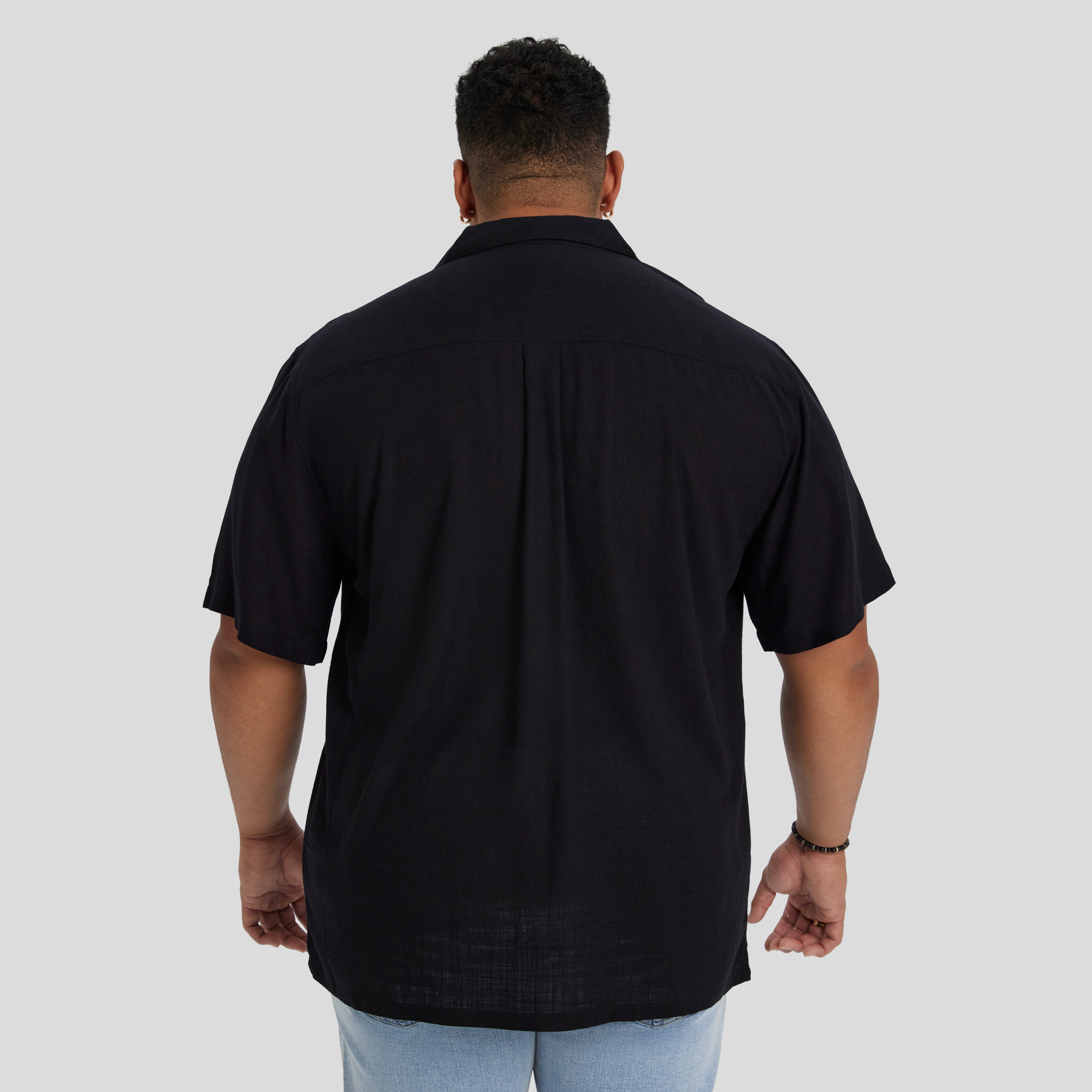 Black Bondi Relaxed Fit Shirt