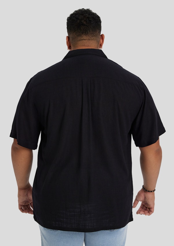 Black Bondi Relaxed Fit Shirt