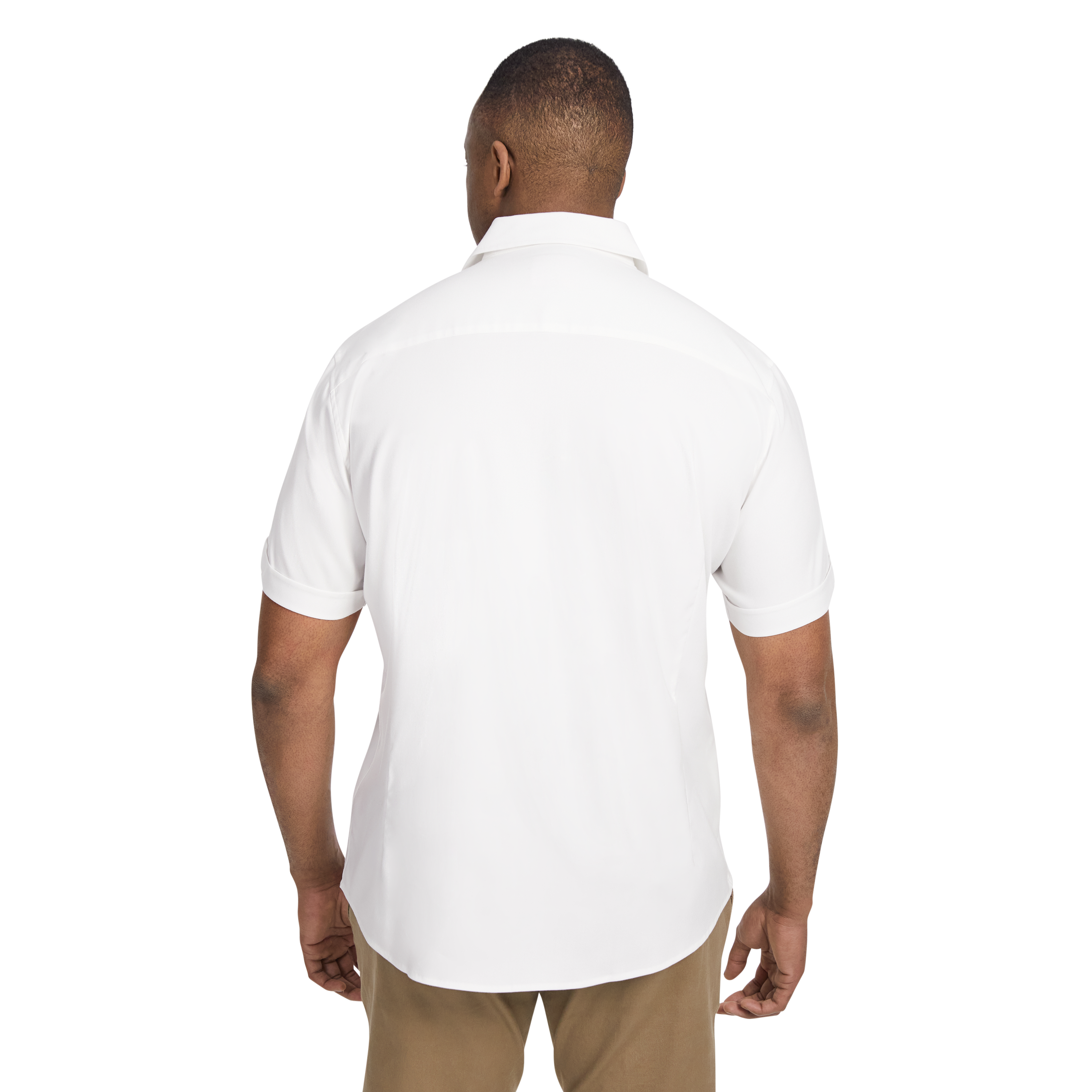White Deniro Stretch Shirt