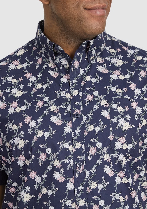 Navy Nova Stretch Shirt