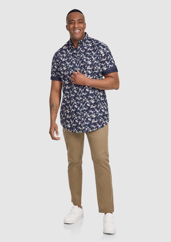 Navy Nova Stretch Shirt