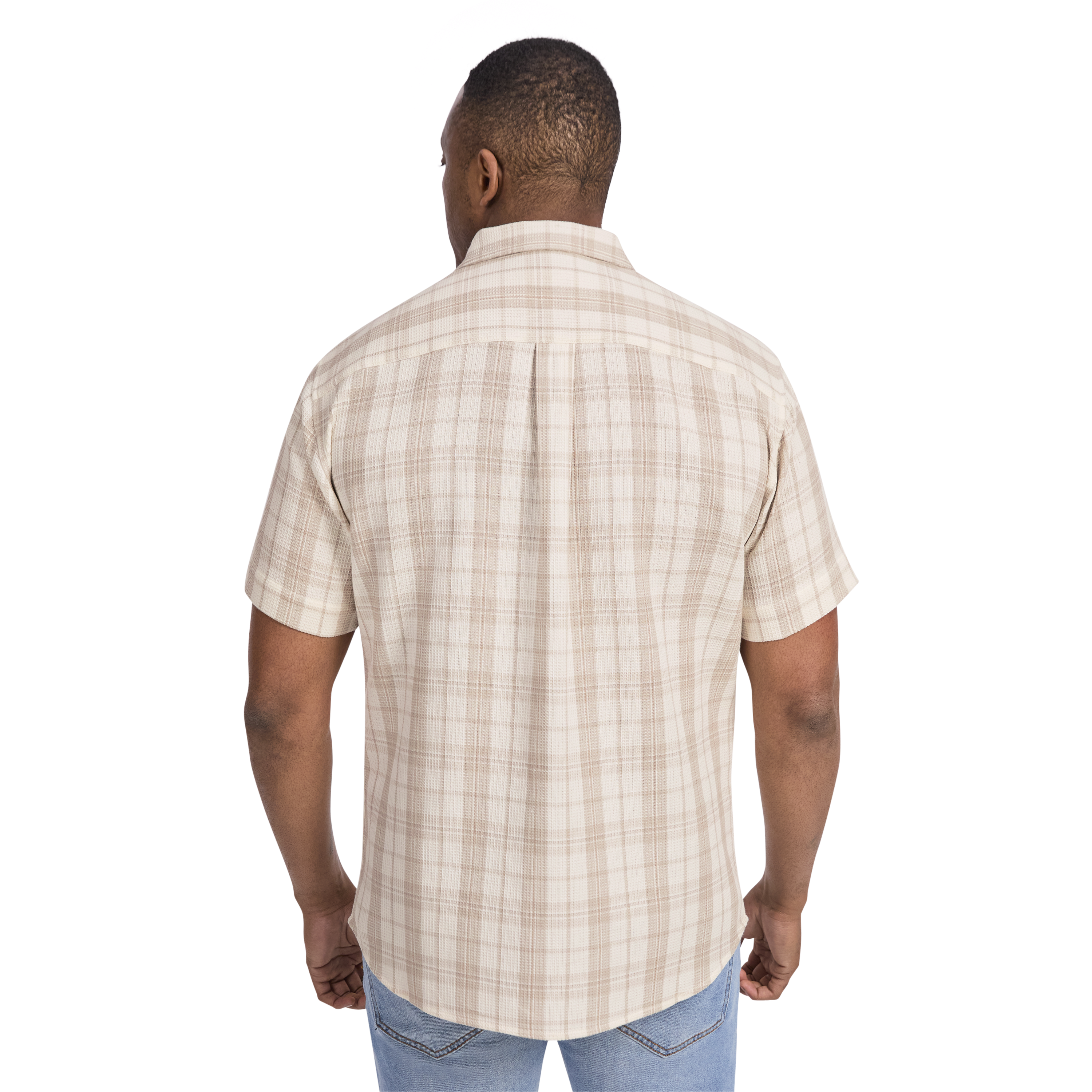 Biscuit Madras Check Shirt