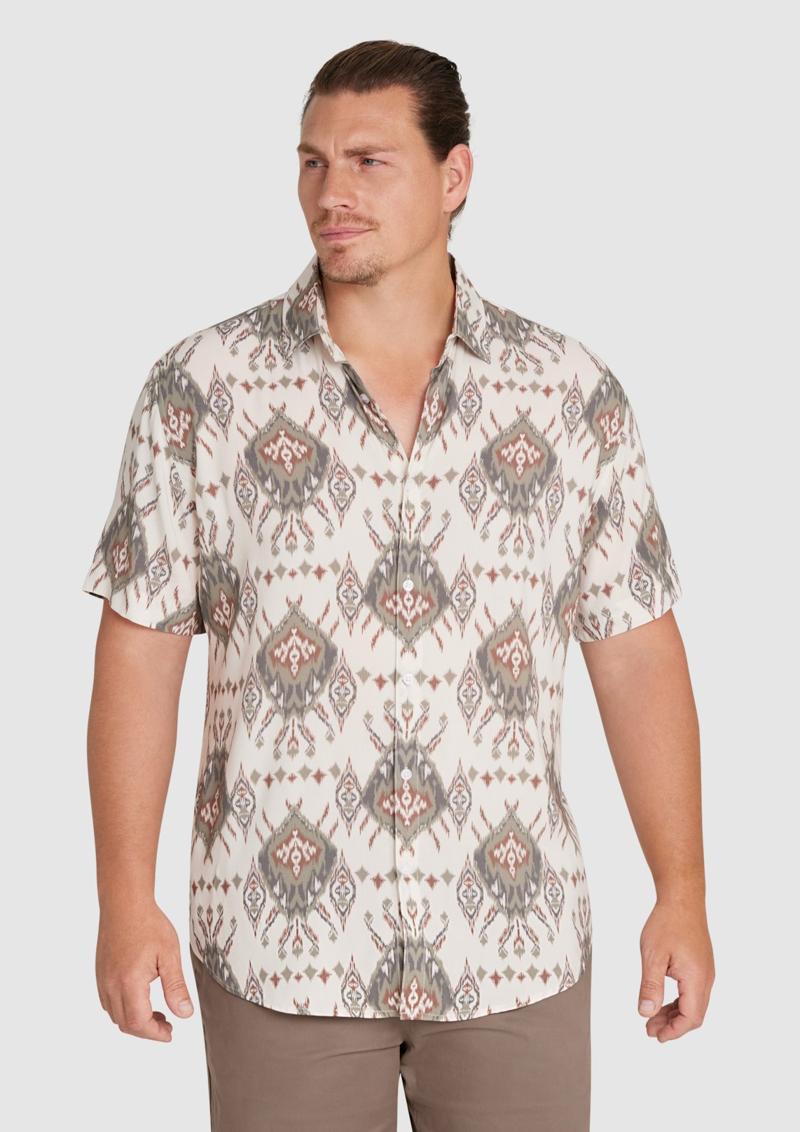 Atlas Ikat Print Shirt
