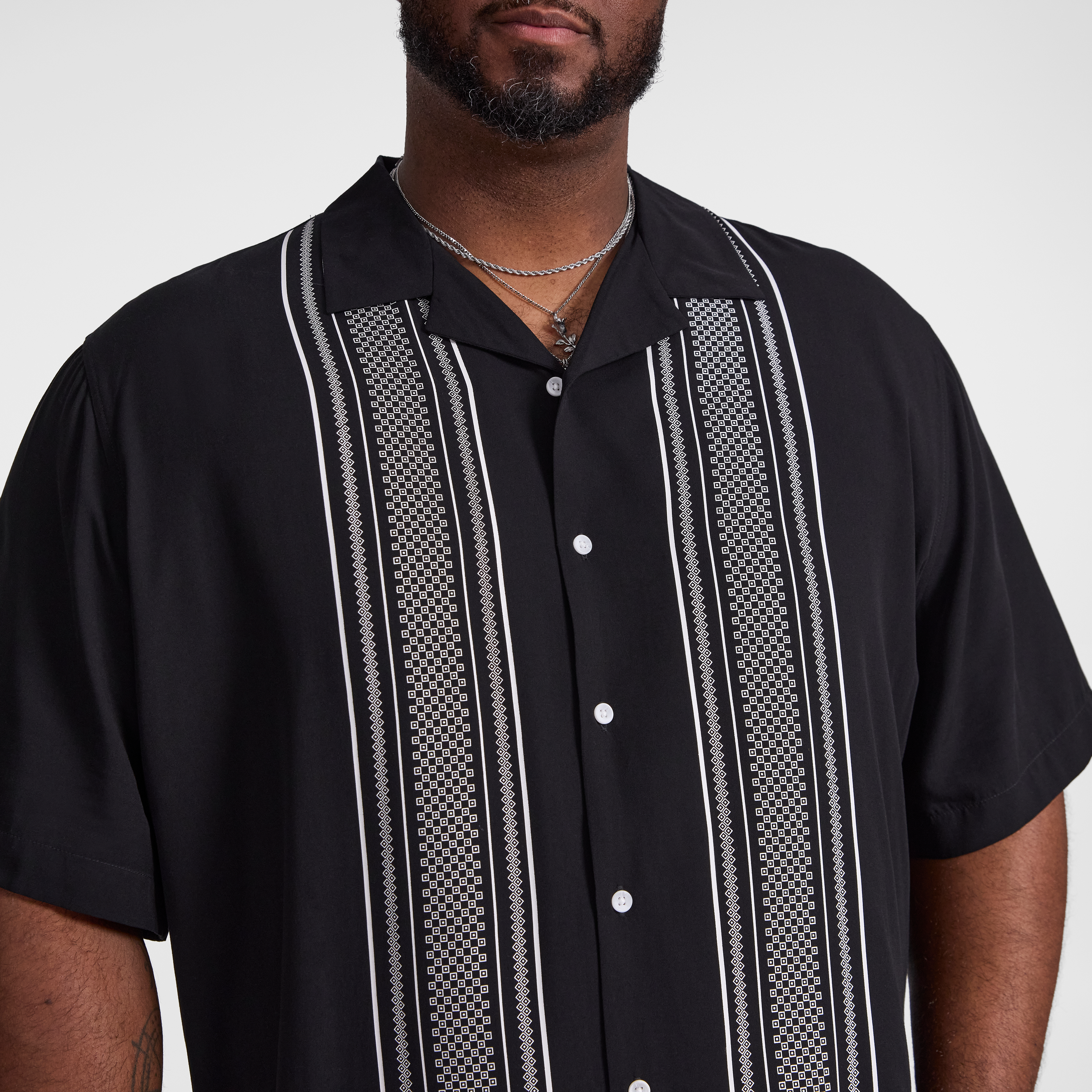 Black Jamaica Relaxed Fit Shirt