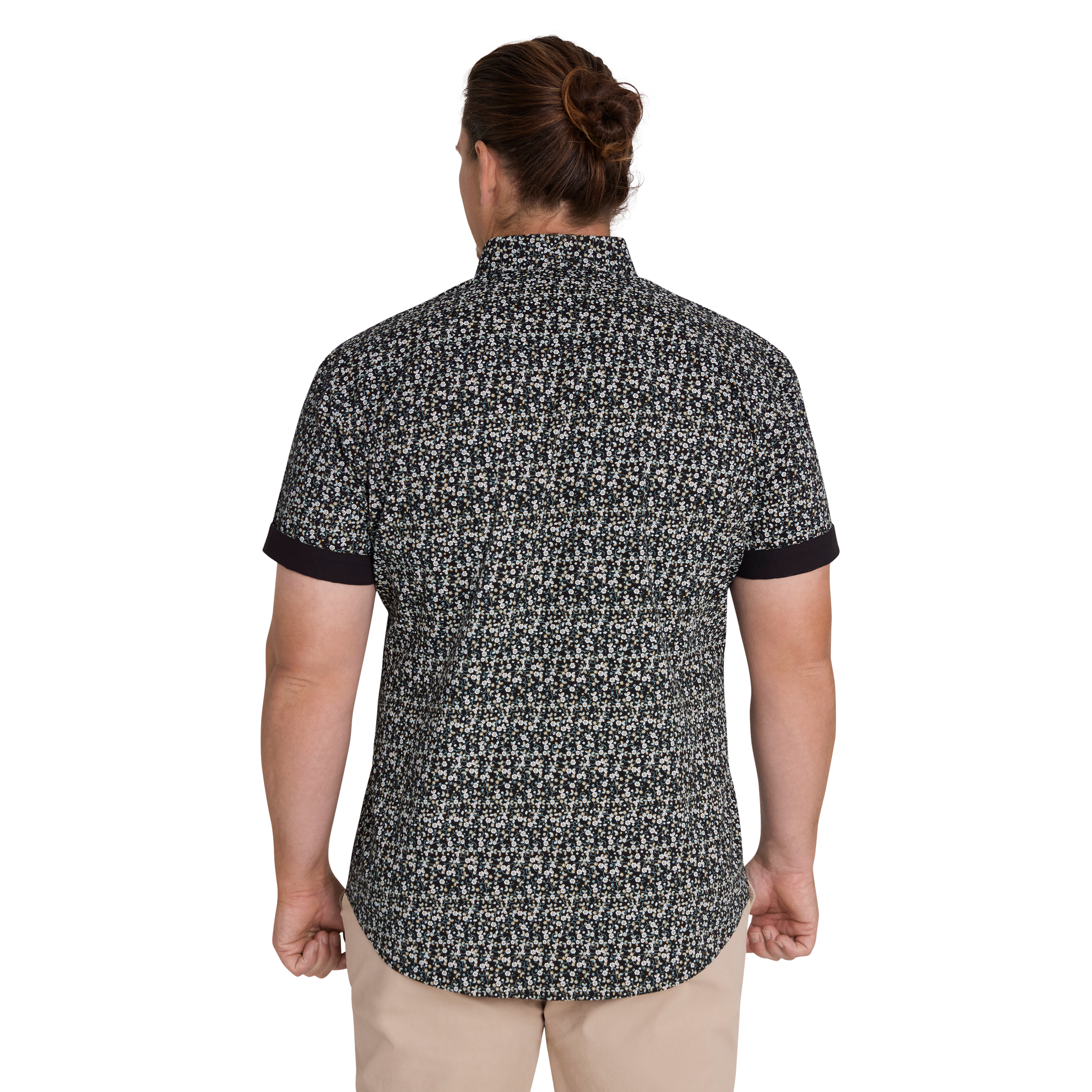 Black Reginal Stretch Shirt