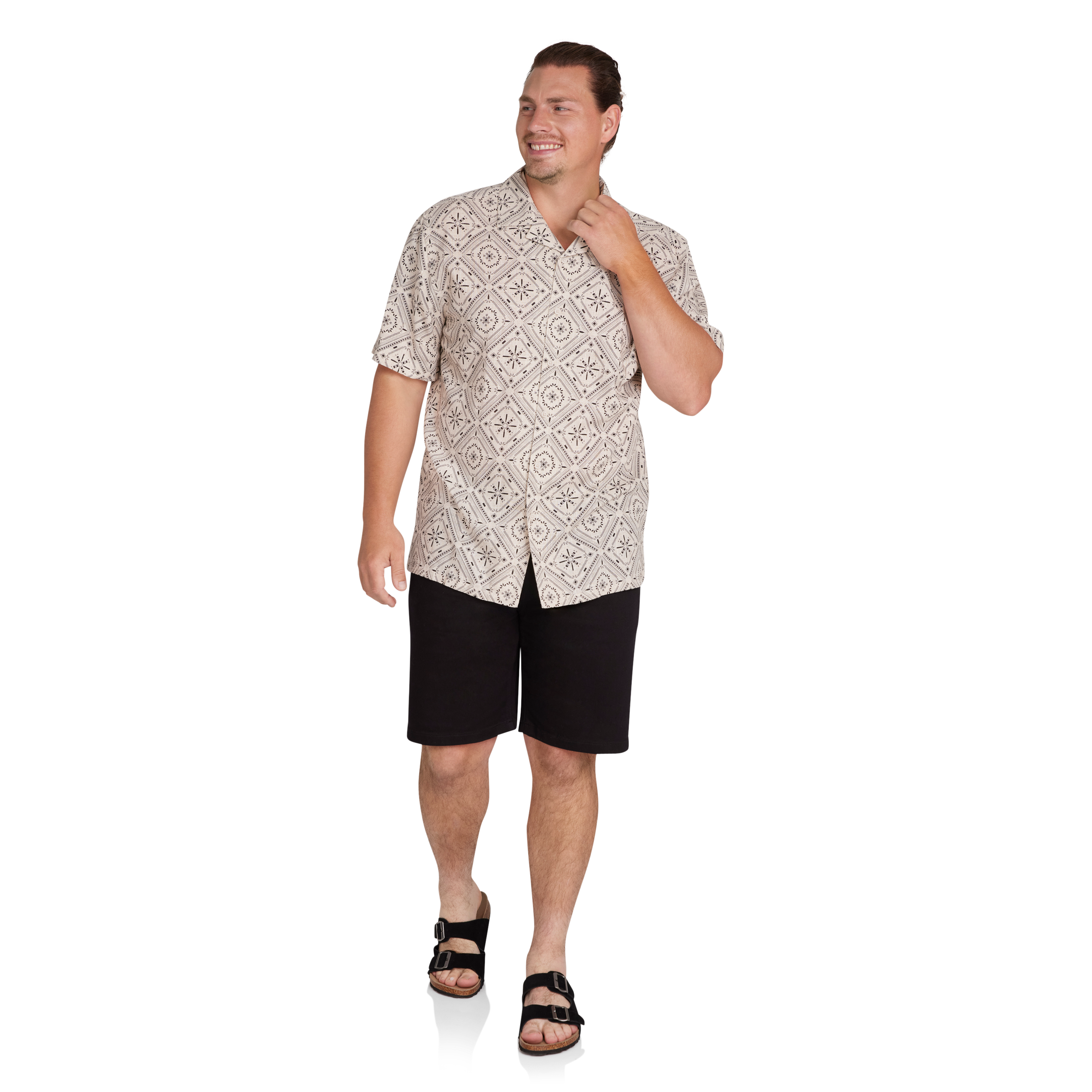 Chalk Batik Relaxed Fit Shirt