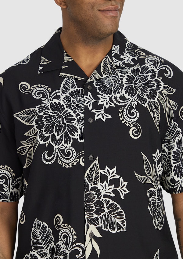 Black Lopez Relaxed Fit Shirt