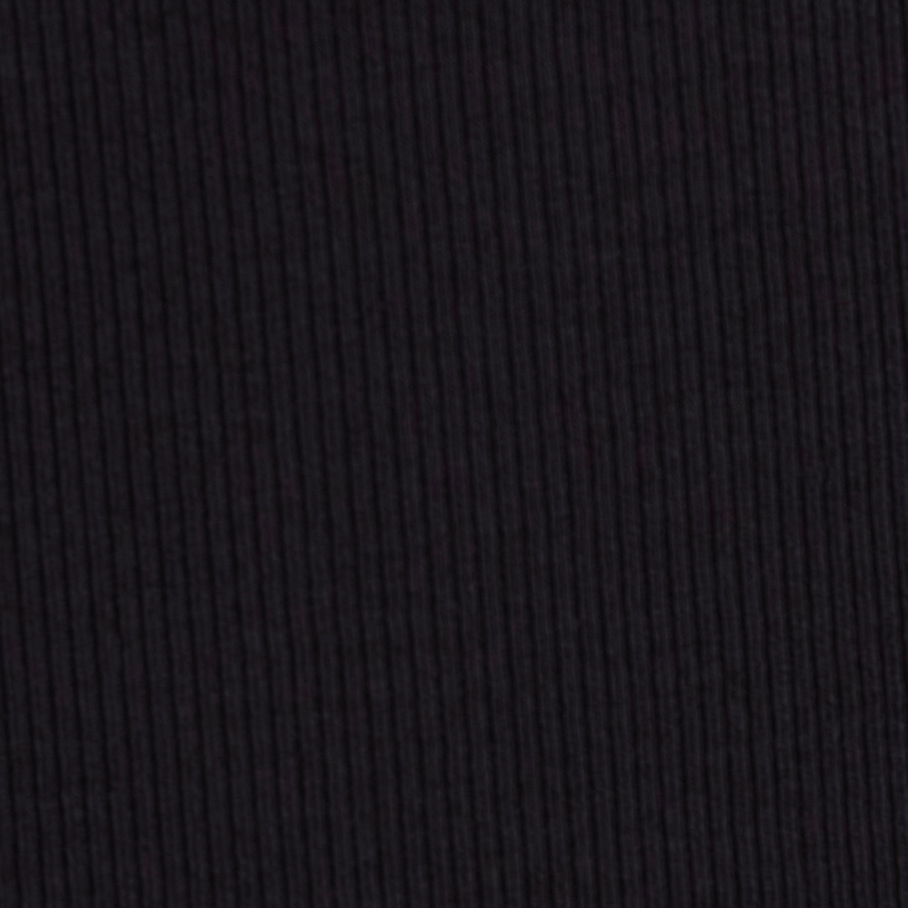 Black Essential Rib Singlet