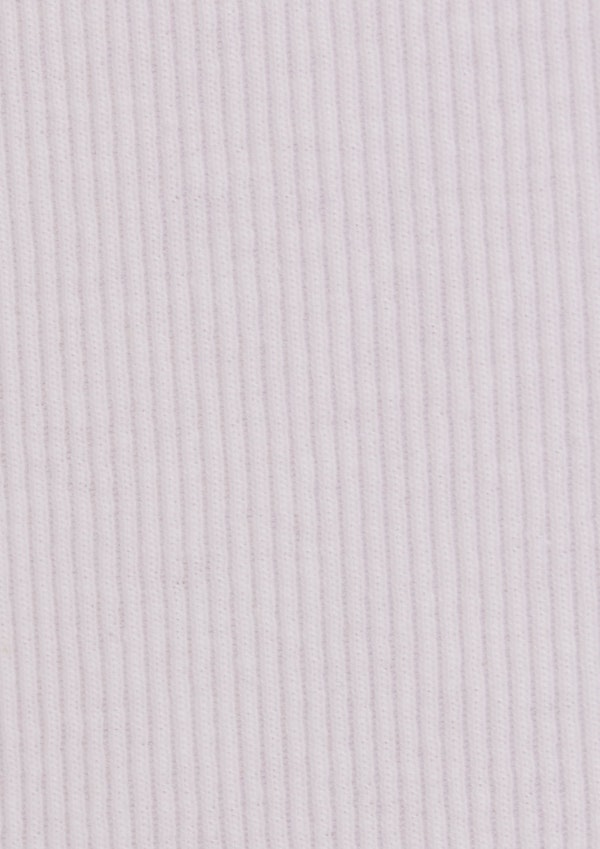 White Essential Rib Singlet