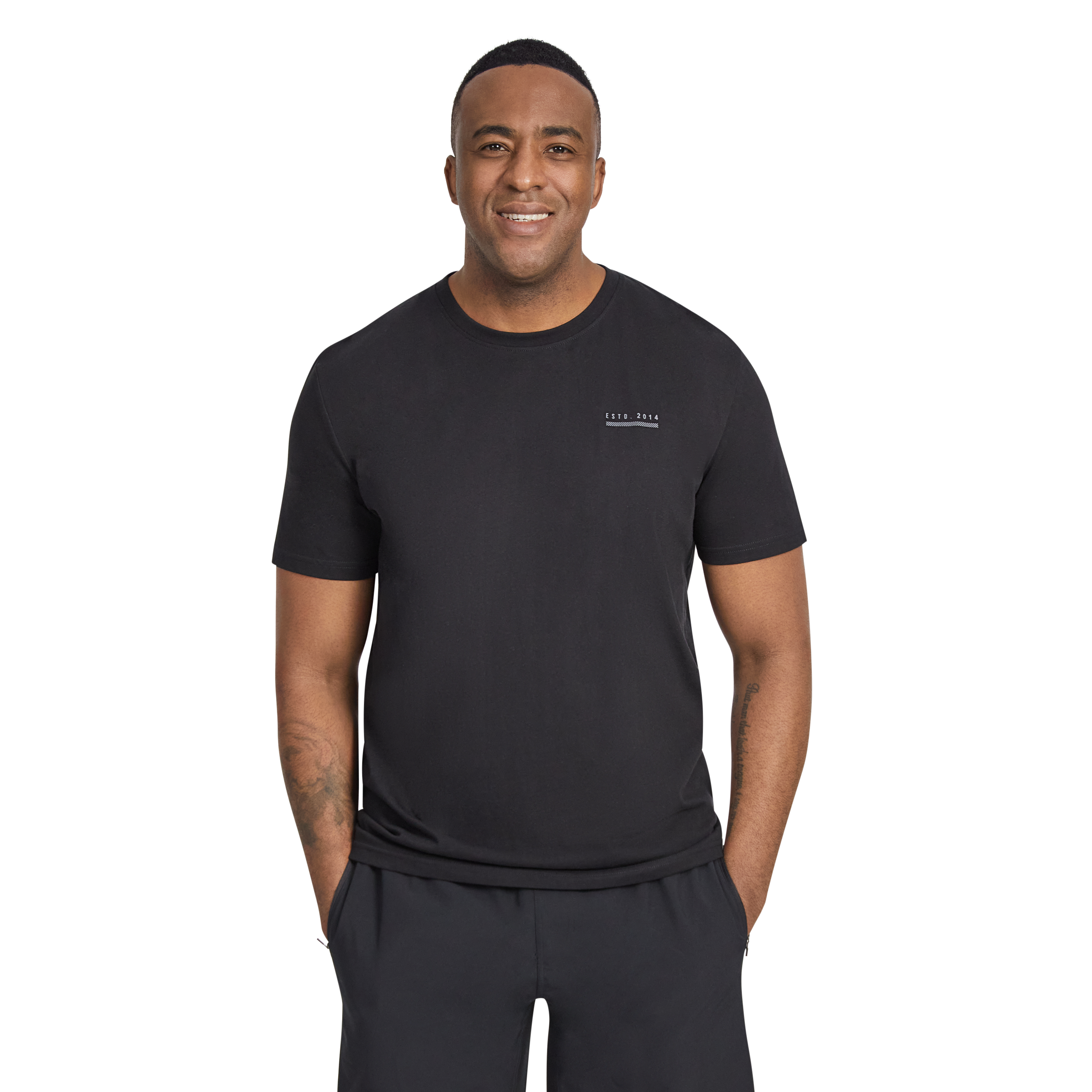 Black Adventure Active Tee