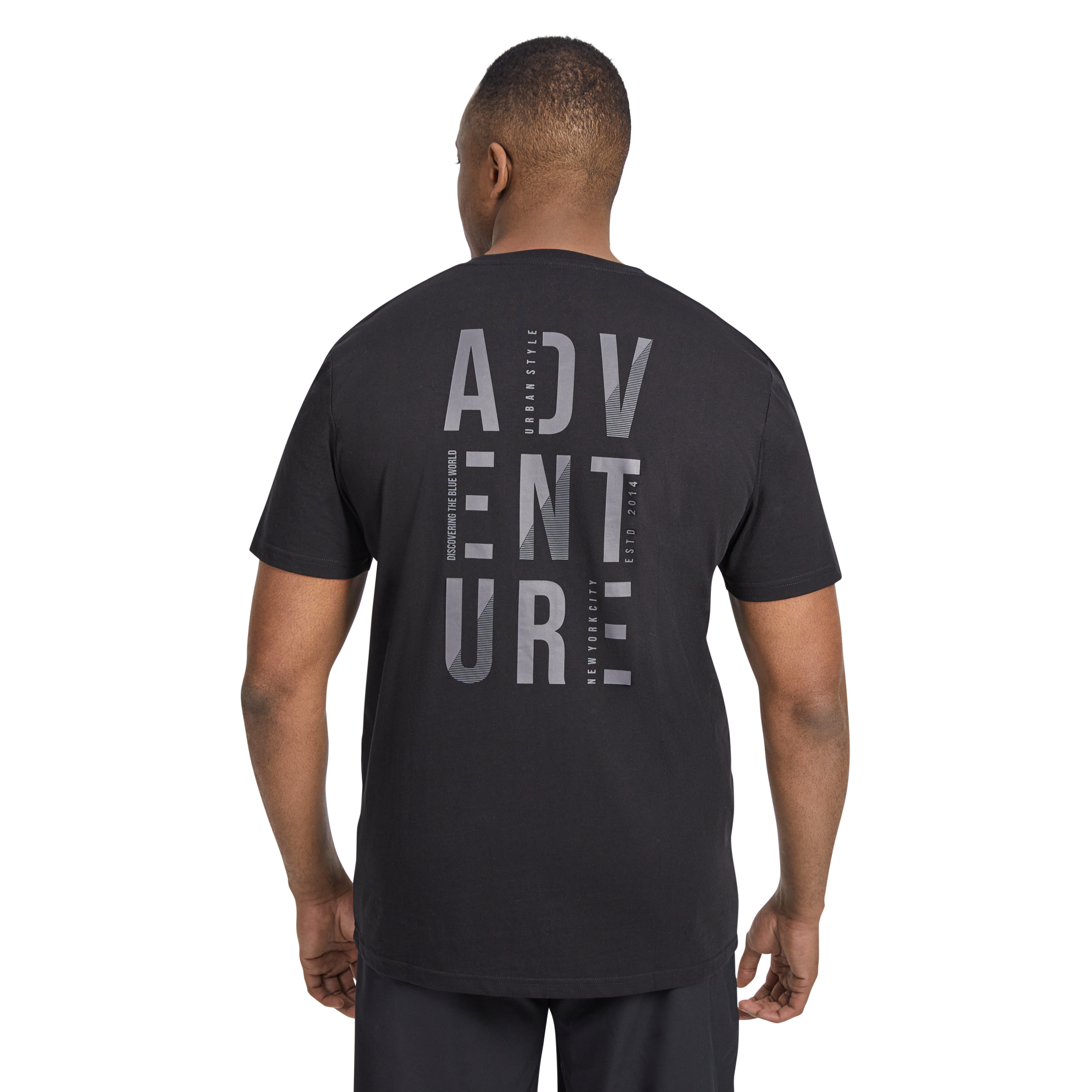 Black Adventure Active Tee