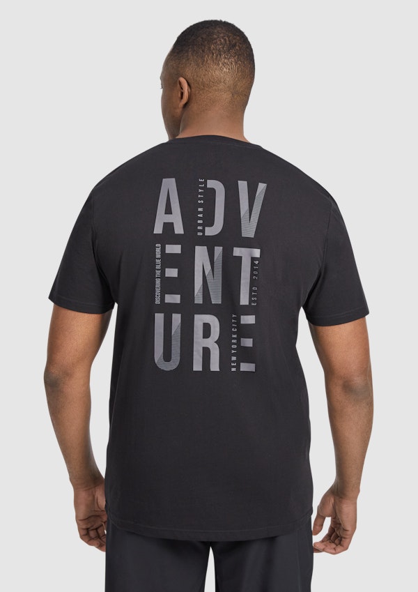 Black Adventure Active Tee