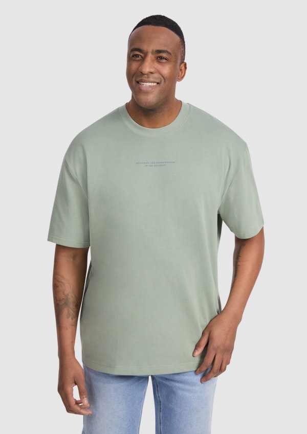 Green Reality Relaxed Fit Tee