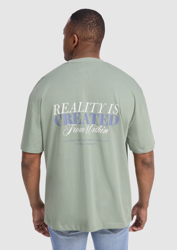 Green Reality Relaxed Fit Tee
