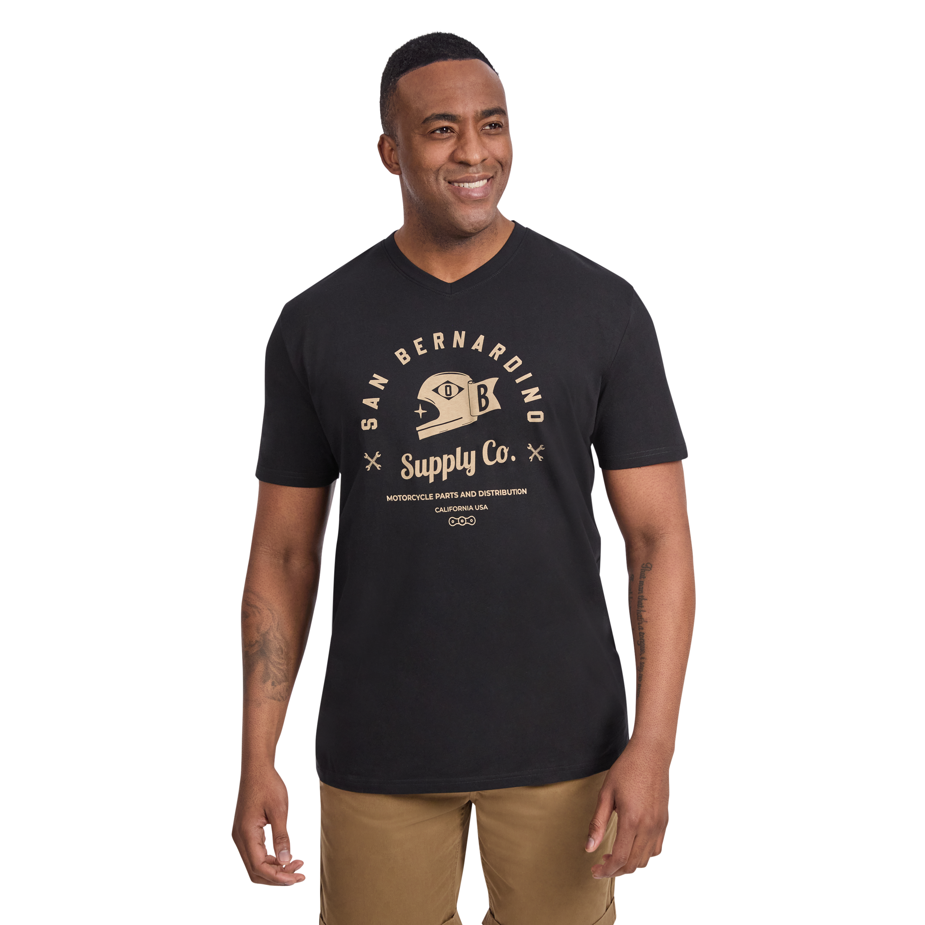 San Bernardino V Neck Tee