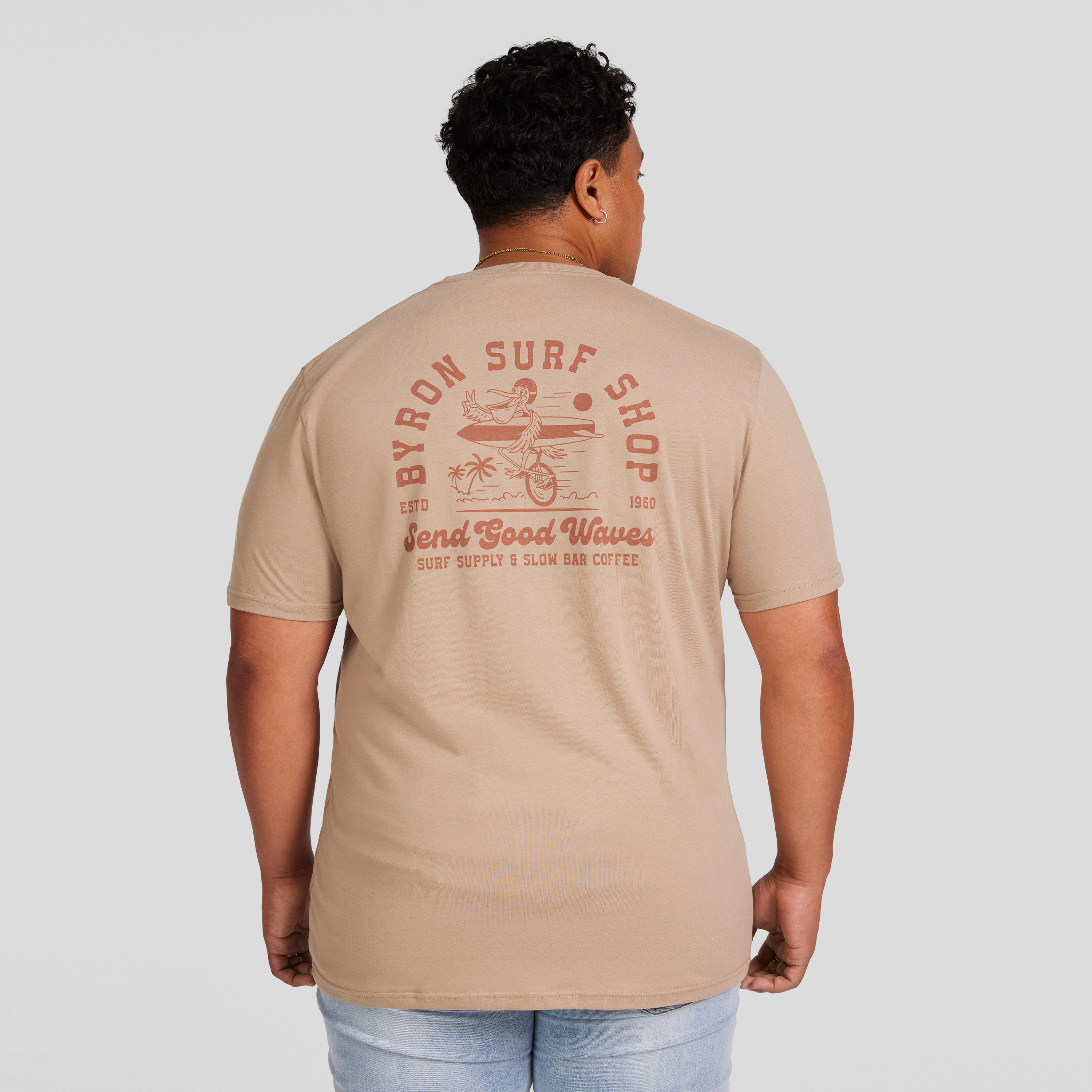Biscuit Byron Crew Neck Tee