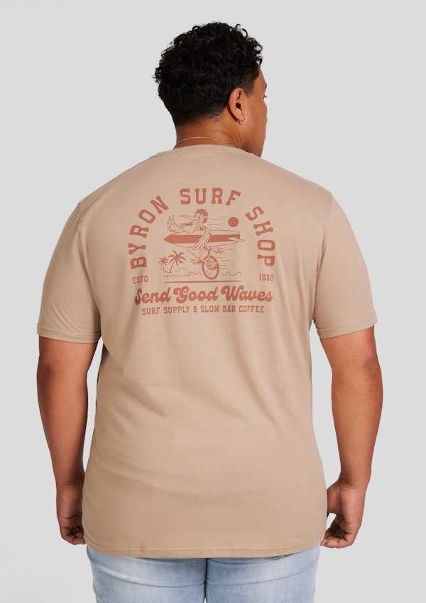 Biscuit Byron Crew Neck Tee