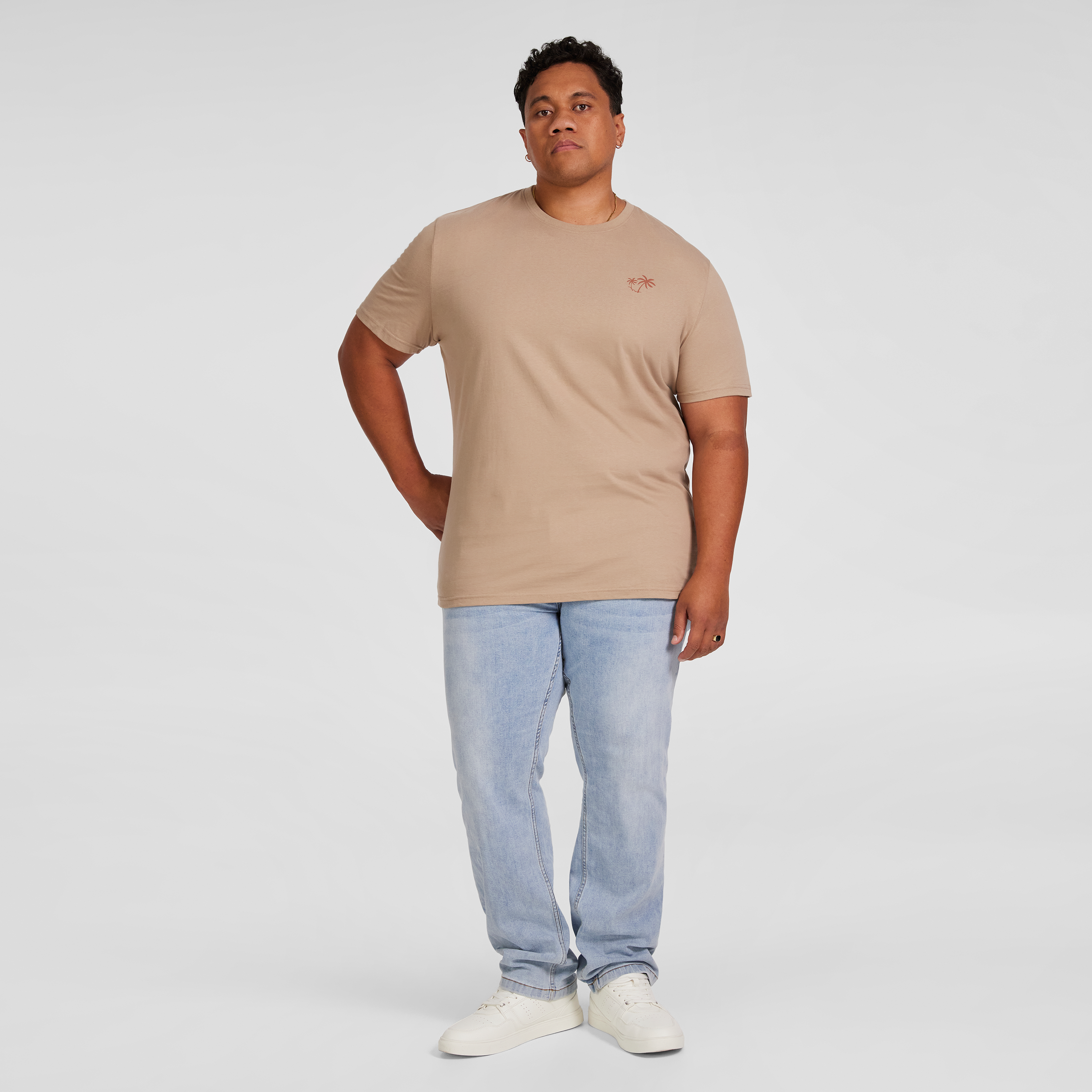 Biscuit Byron Crew Neck Tee