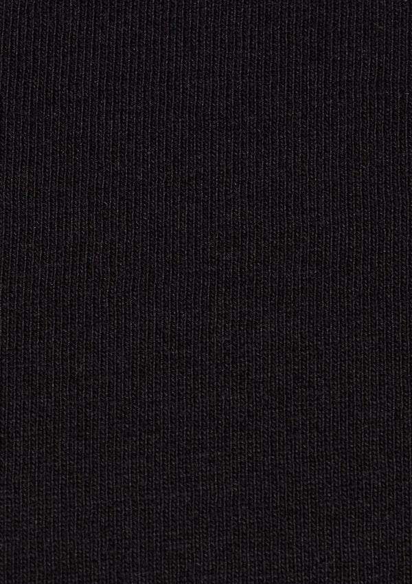 Black Pasadena Crew Neck Tee