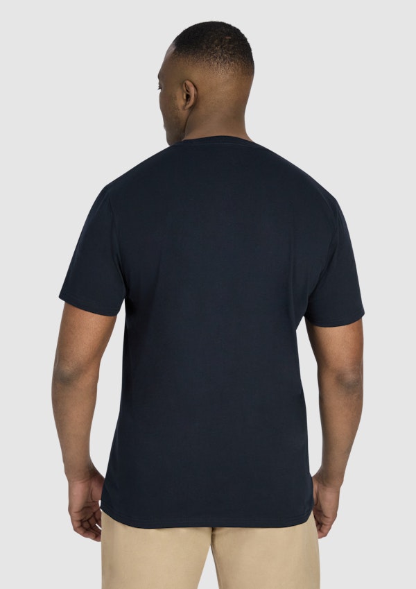 Navy Hawaii Crew Neck Tee