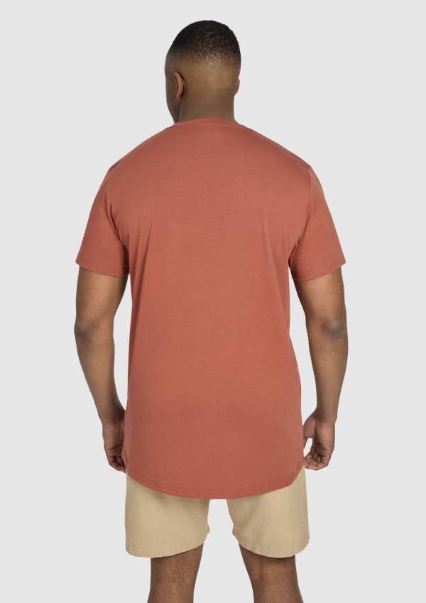 Clay Tropical Longline Tee