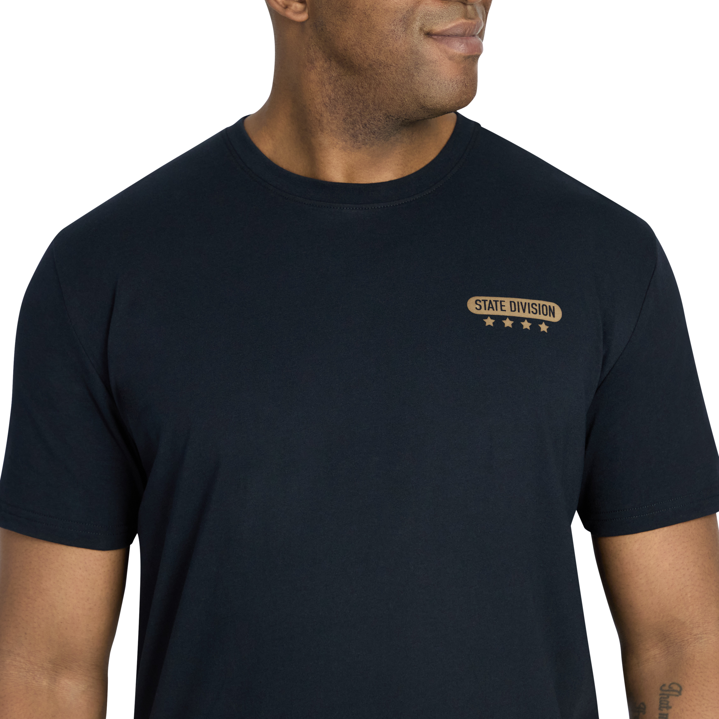 Navy Canyon Springs Longline Tee
