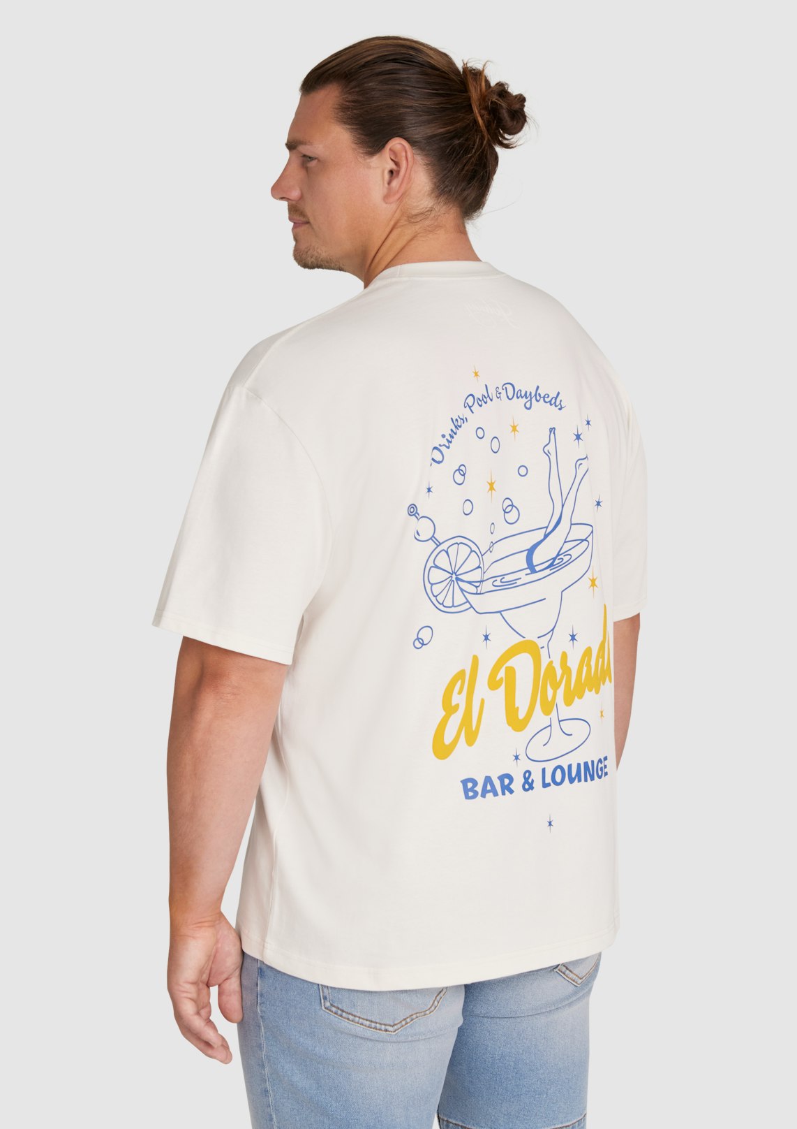 Ecru Cocktail Relaxed Fit Tee