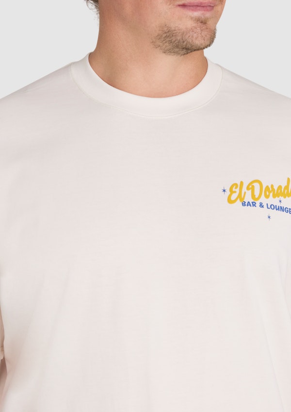 Ecru Cocktail Relaxed Fit Tee