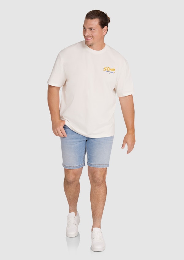 Ecru Cocktail Relaxed Fit Tee