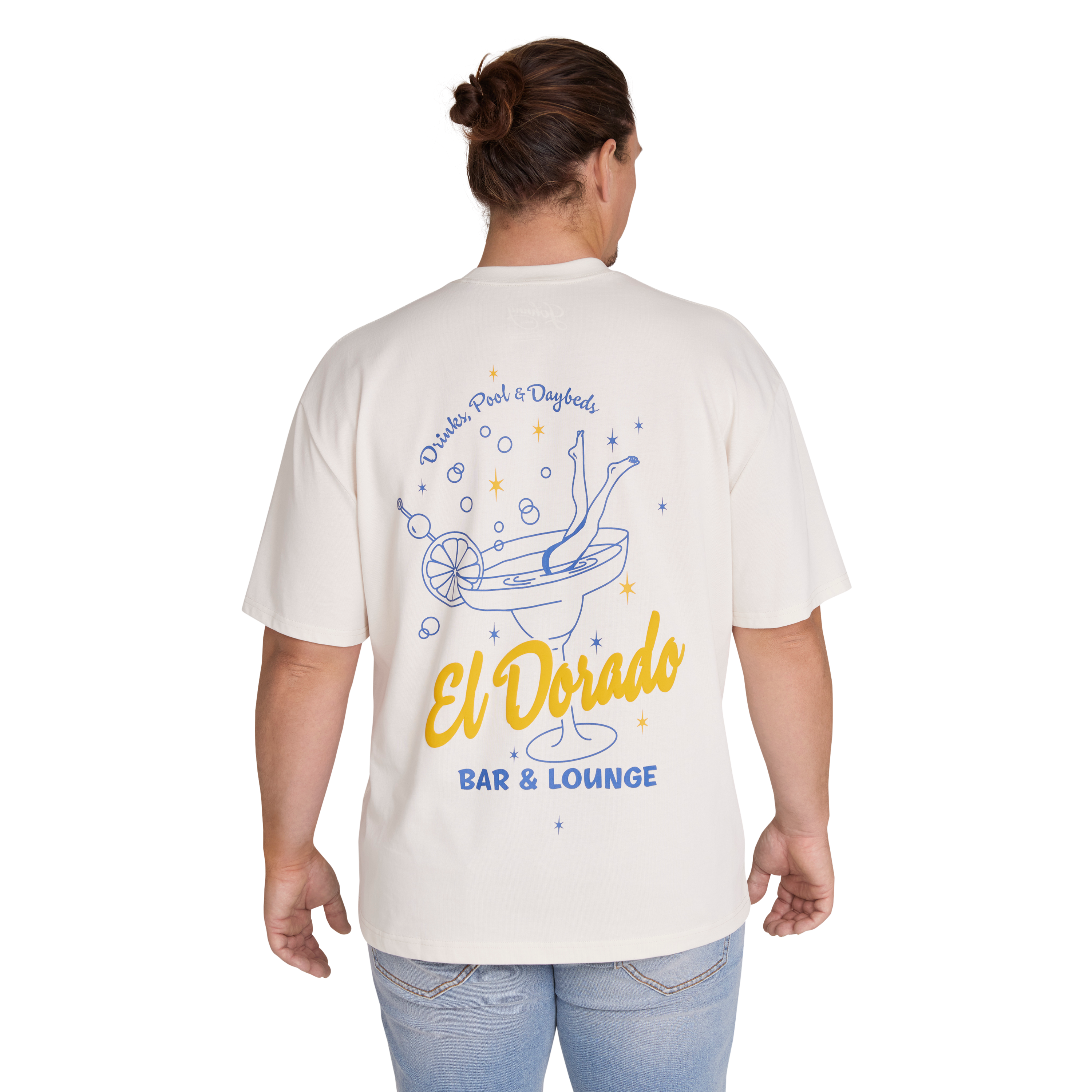 Ecru Cocktail Relaxed Fit Tee