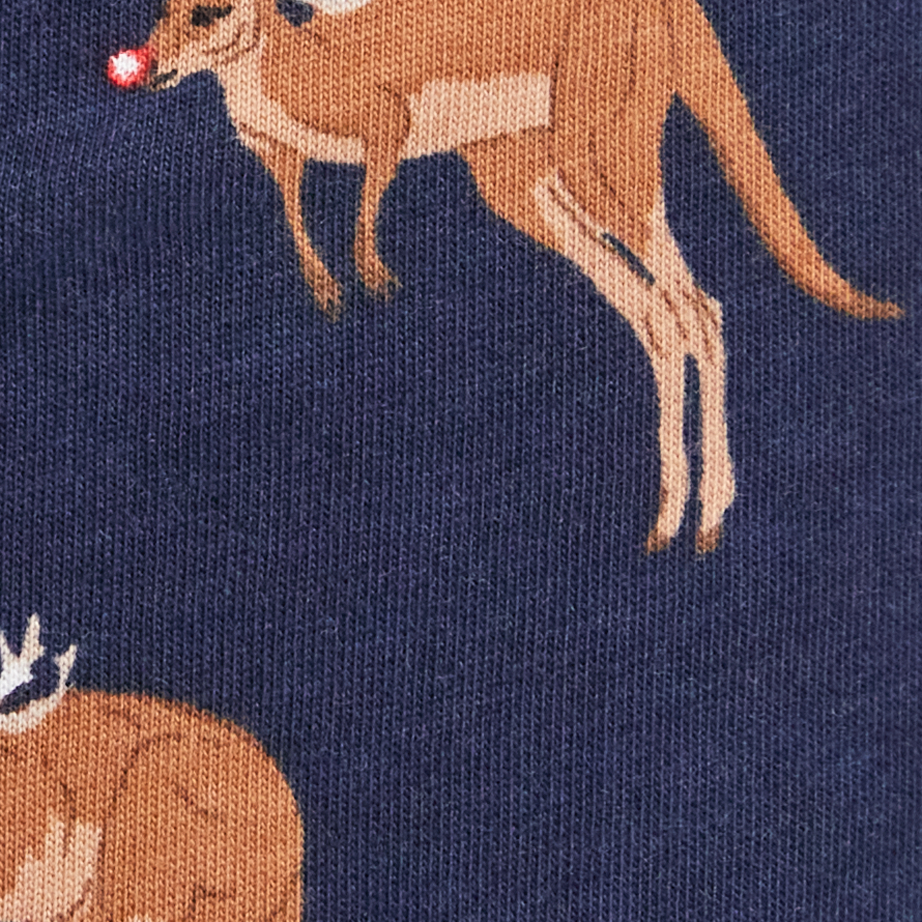 Navy Roo Dolph Sleep Short