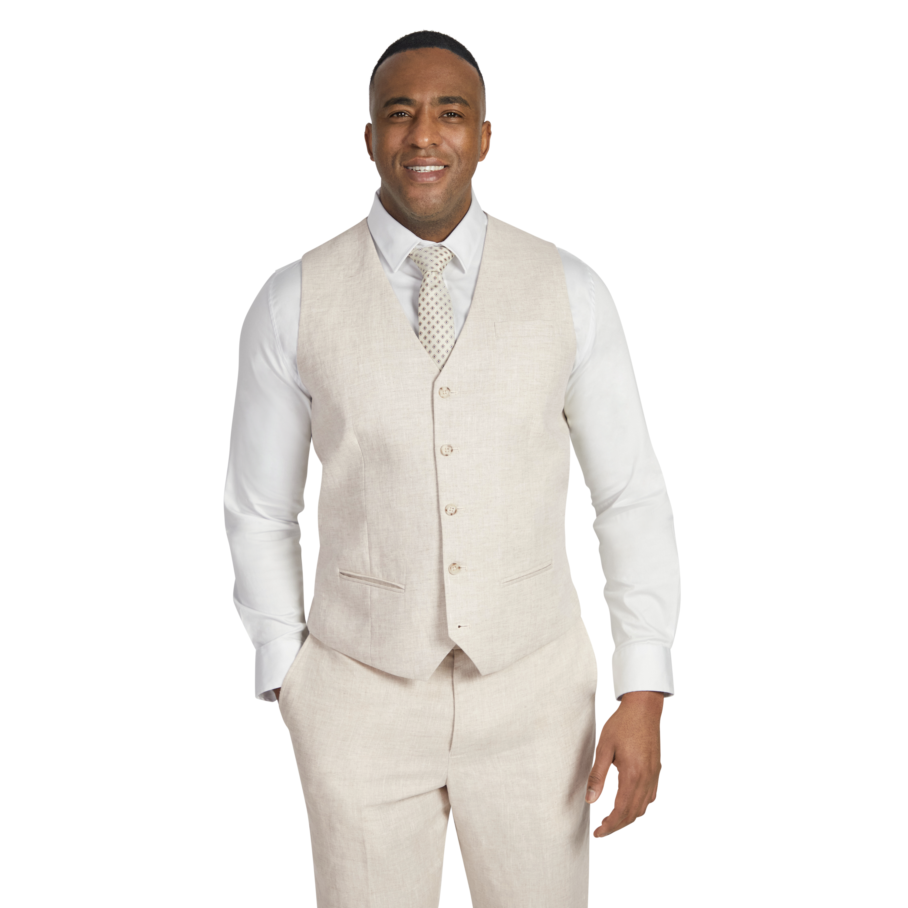 Jude Linen Waistcoat