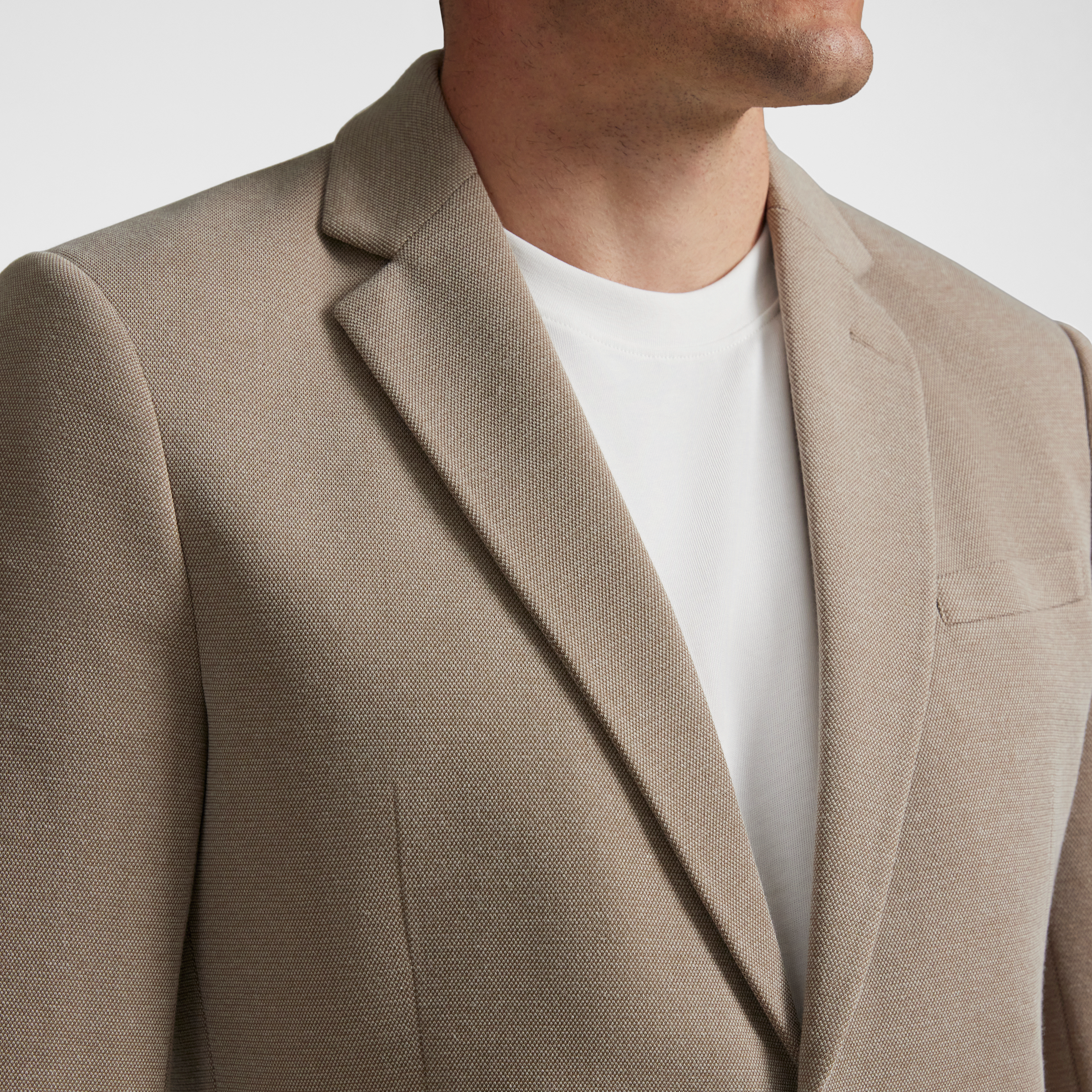 Pebble Hardy Knit Stretch Blazer