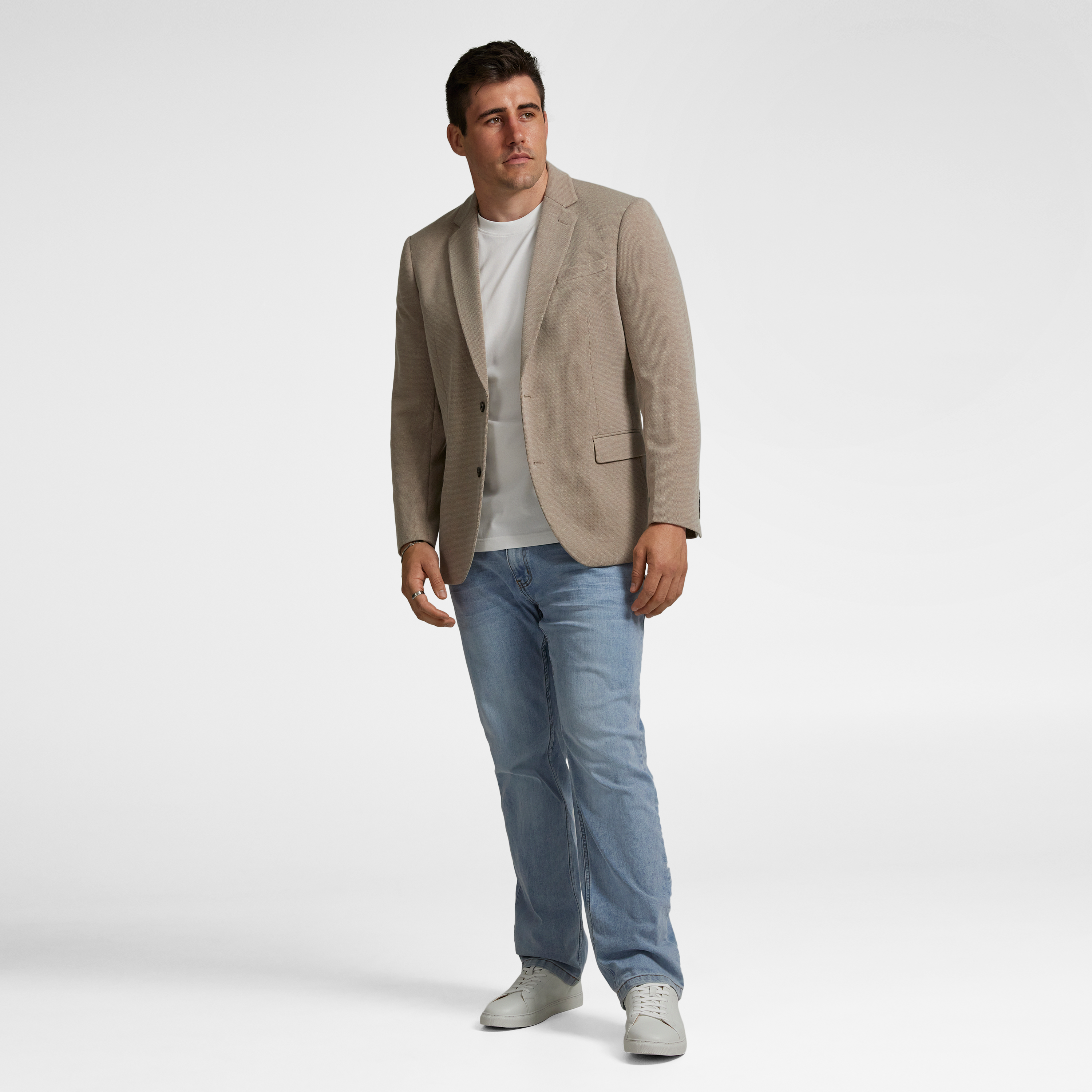 Pebble Hardy Knit Stretch Blazer